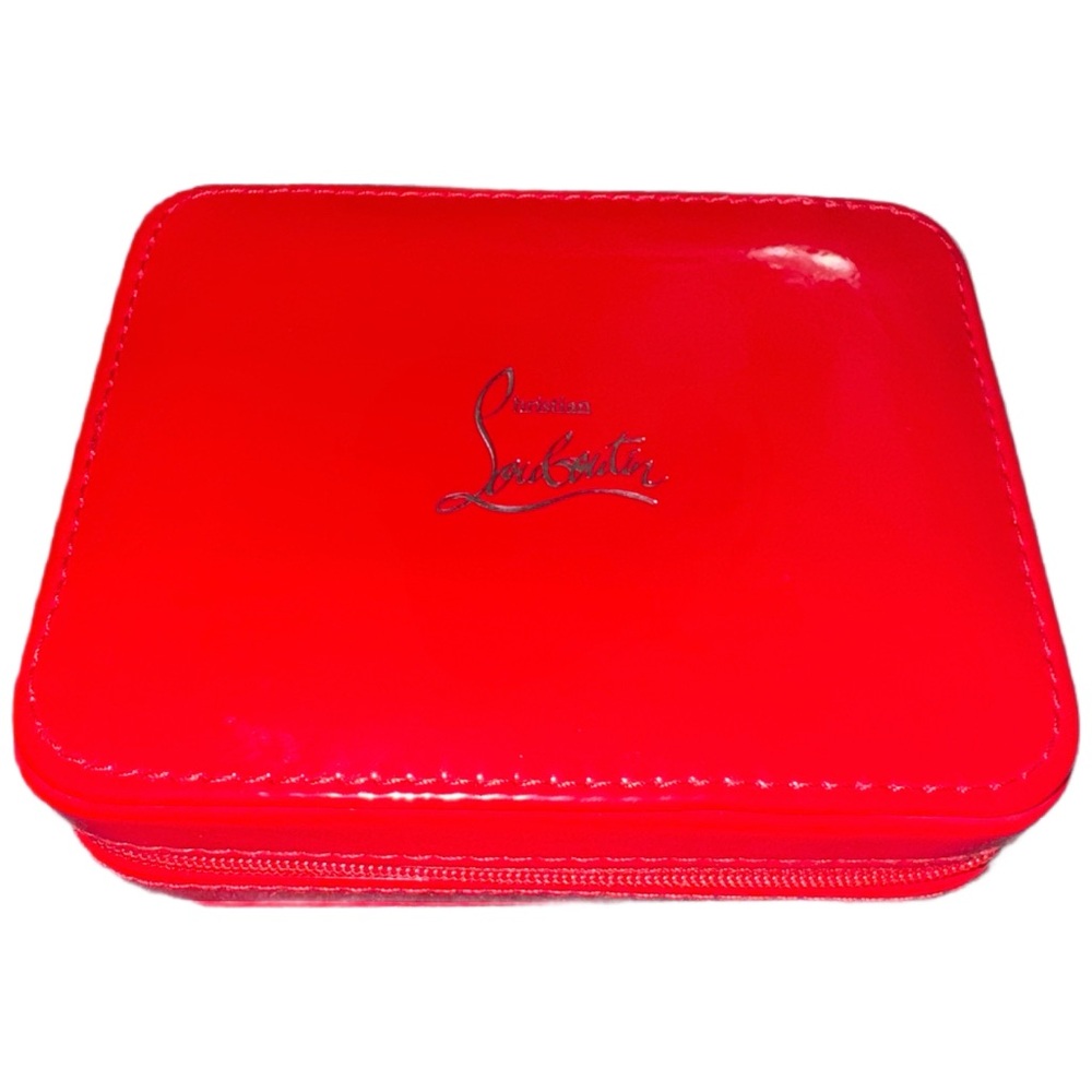 Christian Louboutin Glossy Red Makeup Case
